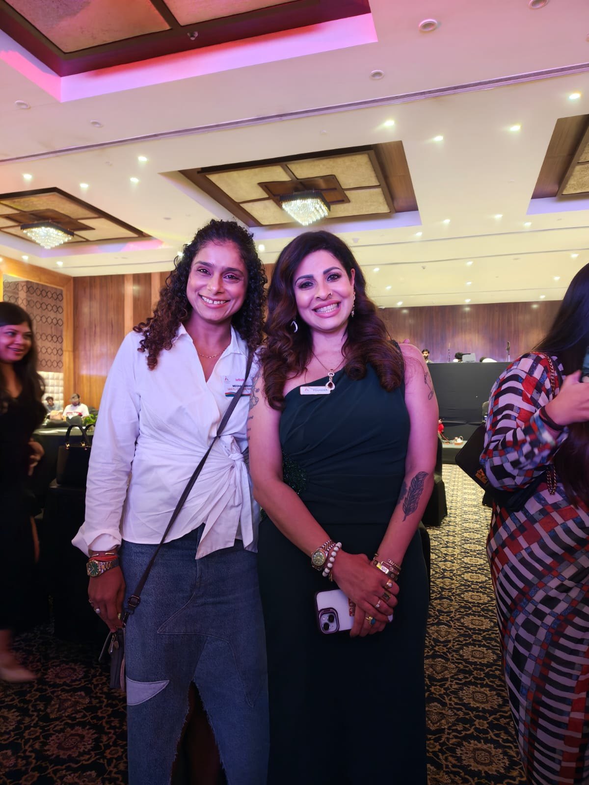Megha Parekh at an exhibition